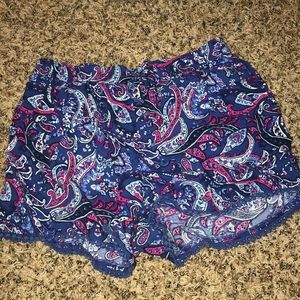 Blue design Hollister shorts